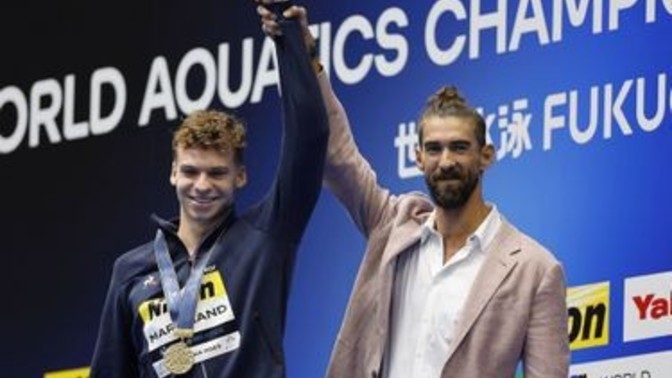 Do you think Léon Marchand can get closer to Michael Phelps?