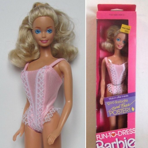 Would the real BARBIE wear such a SKIMPY DRESS?