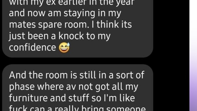 I asked him if he’s not into me. Is it just a cop out for I’m not interested enough to take you on a date?