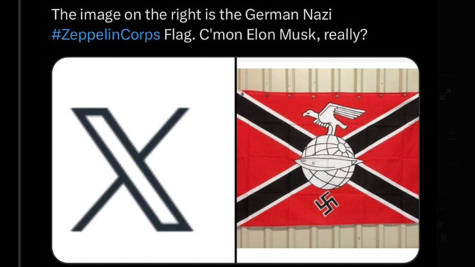 Do you agree with rochelle riley, the new Twitter symbol X is NAZI? ?