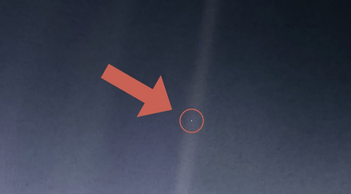 Pale blue dot