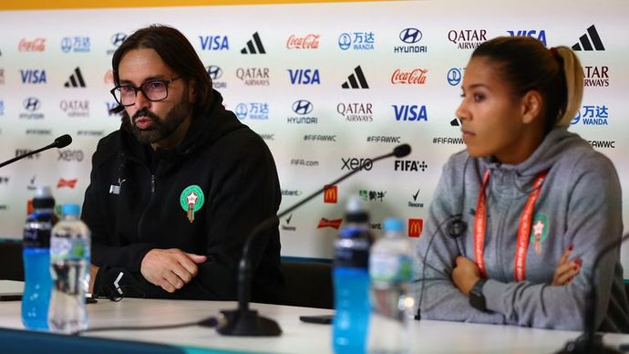 A BBC reporter asked the Moroccan womens team captain to potentially out her teammates. Thoughts?