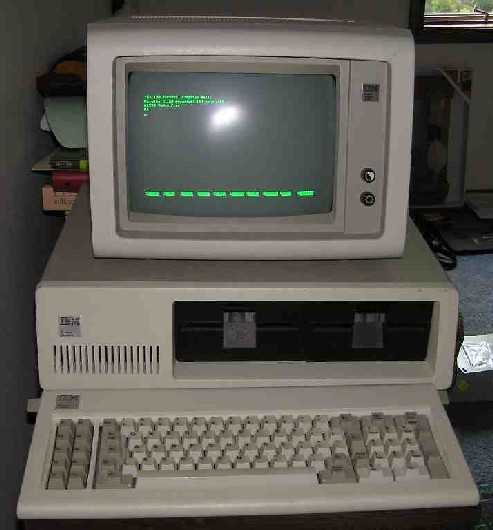 An IBM 5150