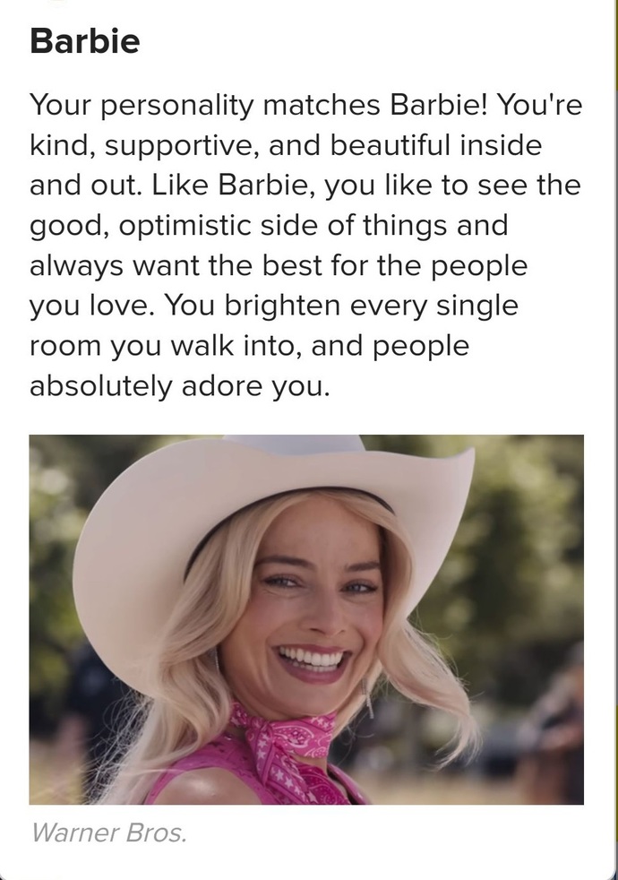 Which Barbie are you?