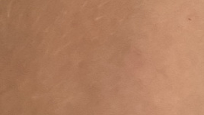 Which nude nail polish looks more harmonious with my skin?