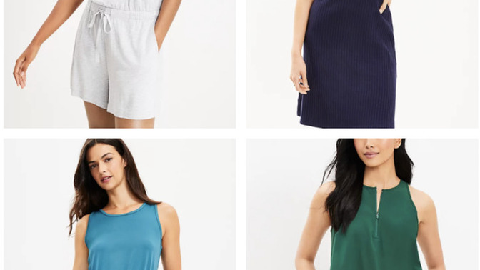 Which of these dresses or rompers would look best on a petite body frame?