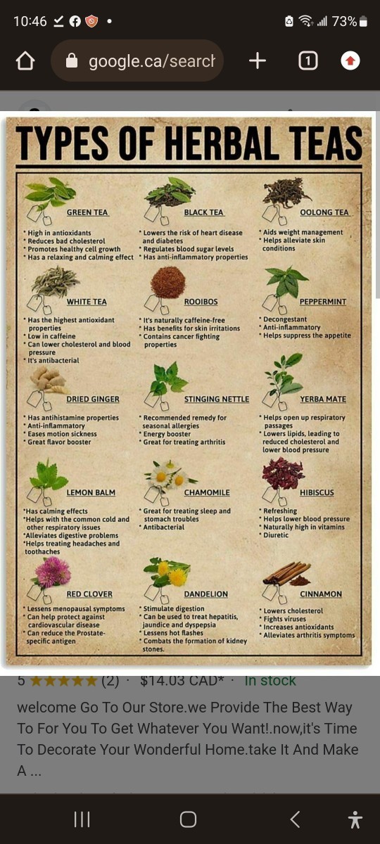 How many are you into consuming herbal tea. What are your favorite and least favorite ones?