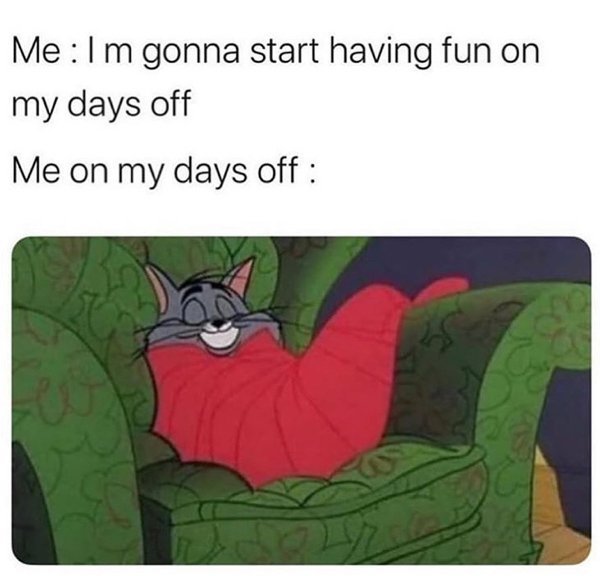 What do you usually do on your days off?
