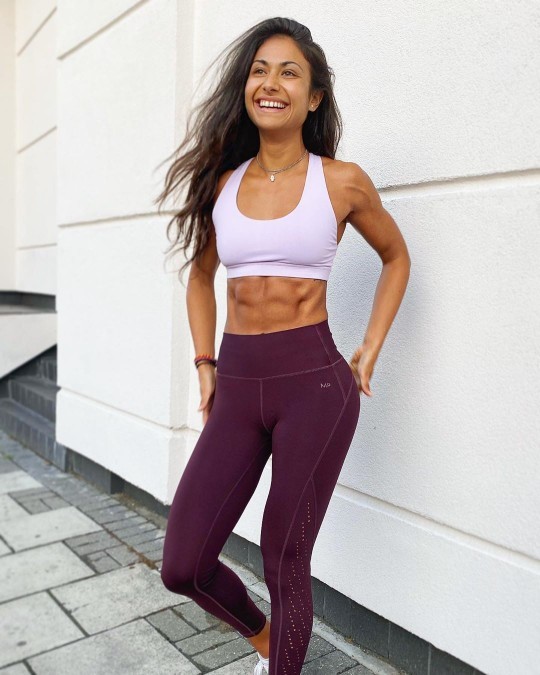 Guys. Would you go on a lovely date with English social media influencer and fitness model. Stephanie Joshi. Make it into a lovely evening?