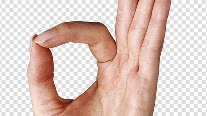 Why is the OK HAND SIGNAL no longer acceptable?