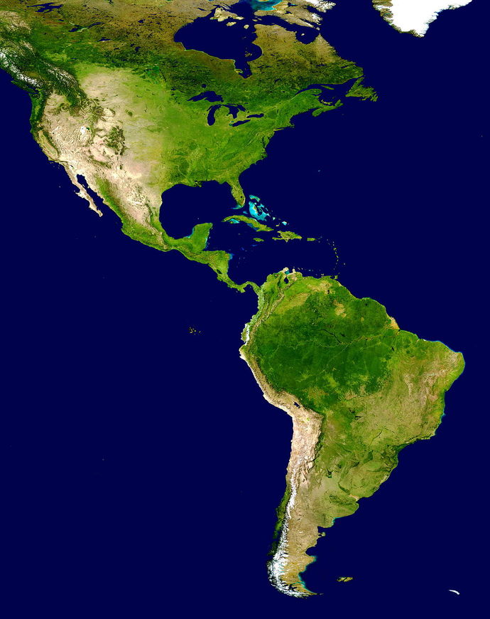 Weekend Geography Quiz - How many counties in North, Central and South America can you name?
