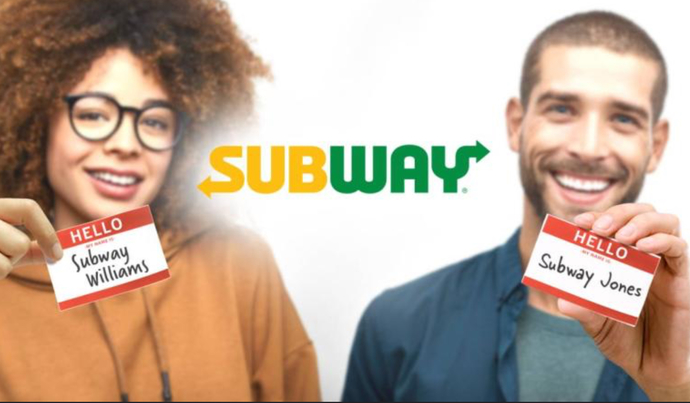 Would You Change Your FIRST NAME To Subway For Free Sandwiches For Life?