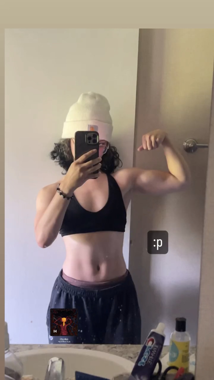 Guys, what would be your first reaction to a female weightlifter with muscles?