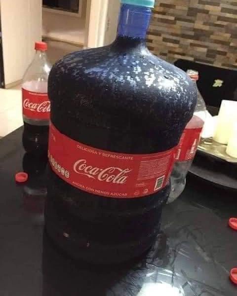 What do you think of a gallon of coke?