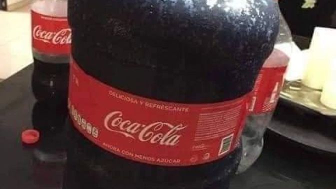 What do you think of a gallon of coke?