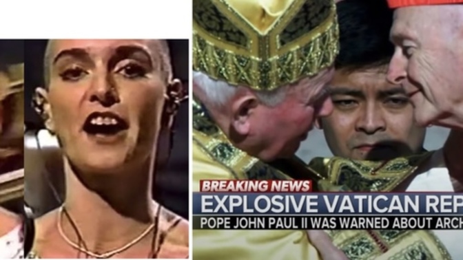 Do you agree with Sinead O’Connor or Joe Pesci on Pope John Paul?