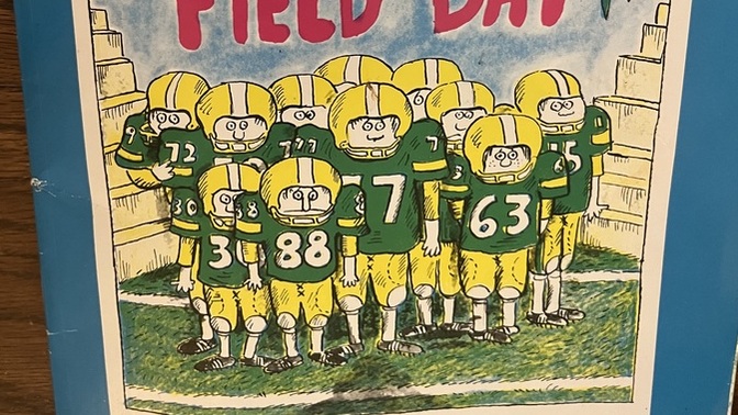 14 athletes and an 88 jersey; is my stepdad based for buying his 12yo son a book?