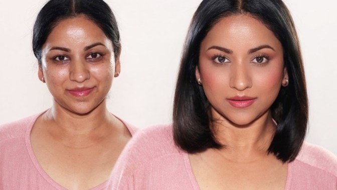 Do you think people generally still look good without makeup?