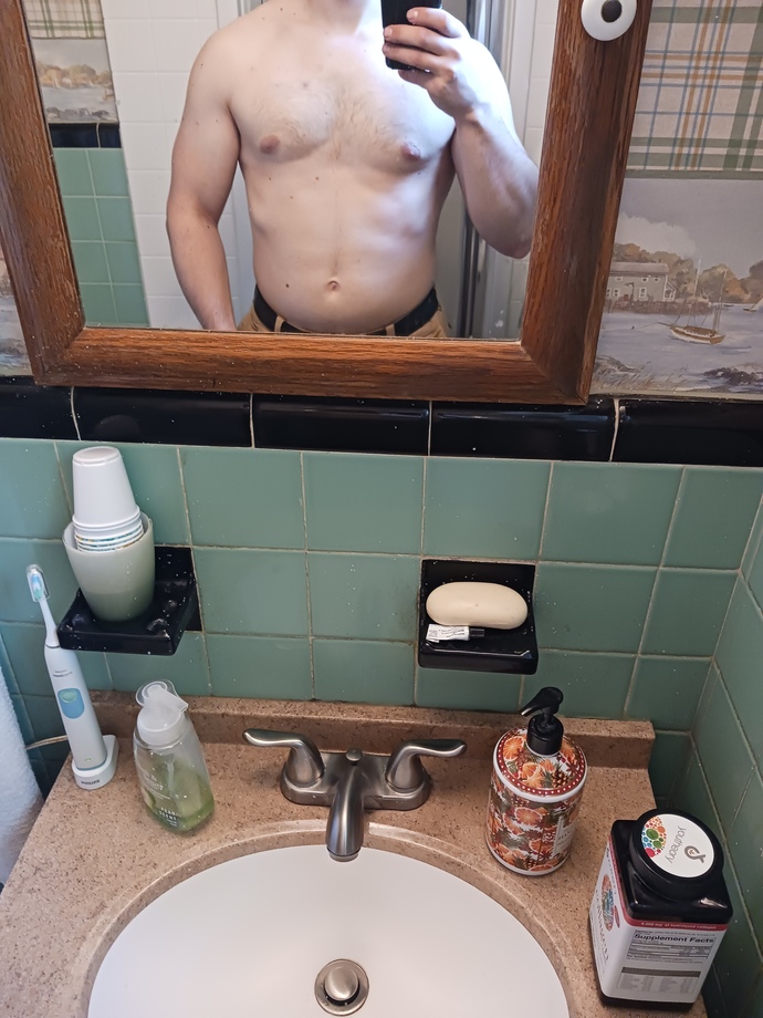 Girls, Would you feel safe with a guy built like this? Or am I too skinny?