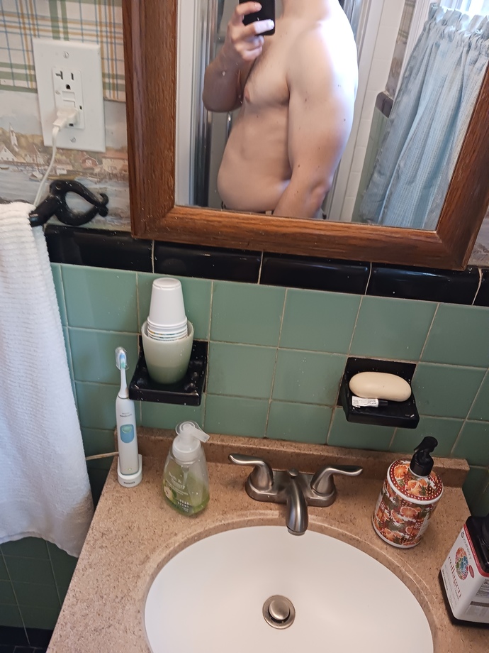 Girls, Would you feel safe with a guy built like this? Or am I too skinny?