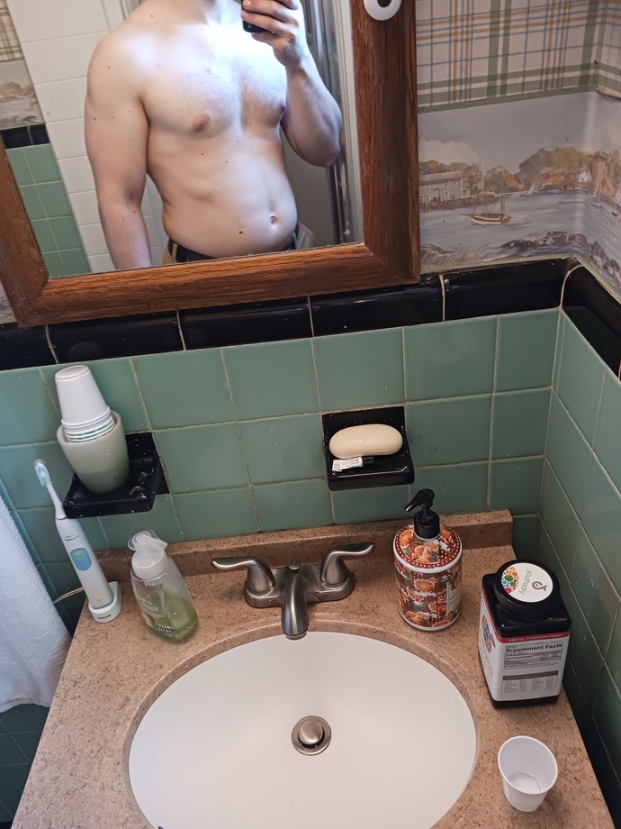 Girls, Would you feel safe with a guy built like this? Or am I too skinny?