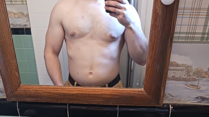 Girls, Would you feel safe with a guy built like this? Or am I too skinny?