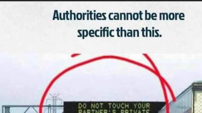 Do you agree with this sign board on the highway 🛣️?