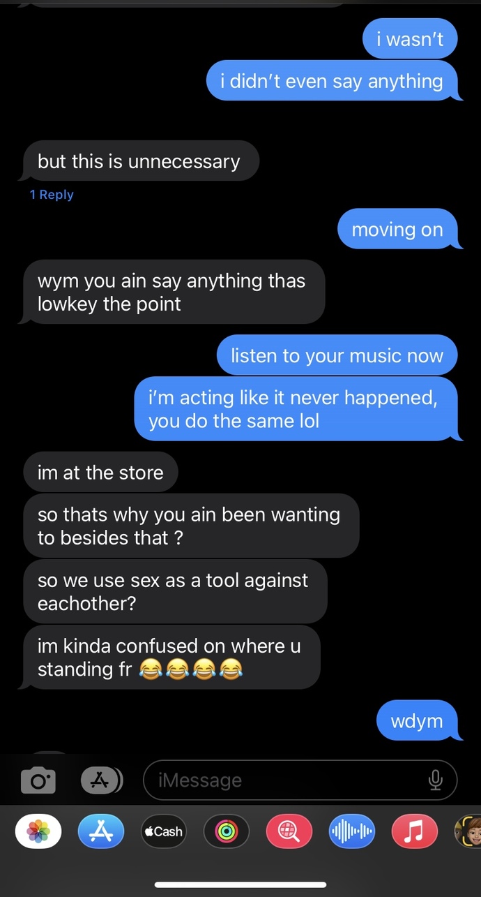 I felt like he didn’t take my feelings into consideration, am I wrong?