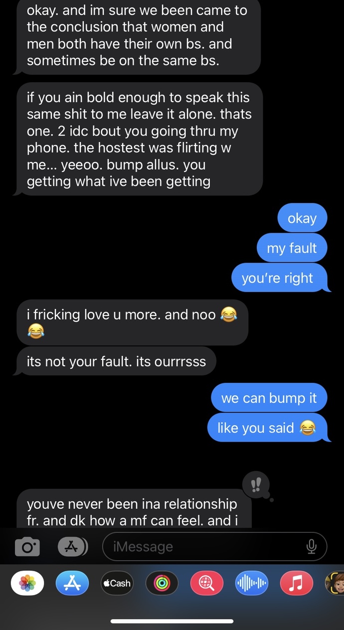 I felt like he didn’t take my feelings into consideration, am I wrong?