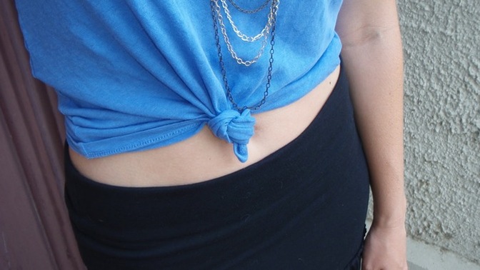 Ladies, Would you let someone Knot your Shirt for you?