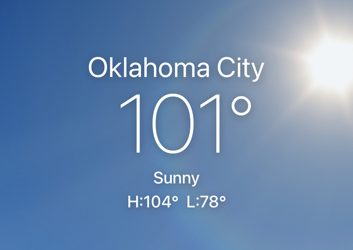 How hot is it where you live?