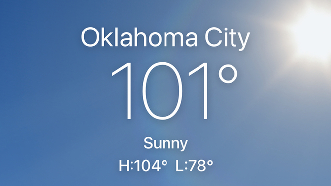 How hot is it where you live?