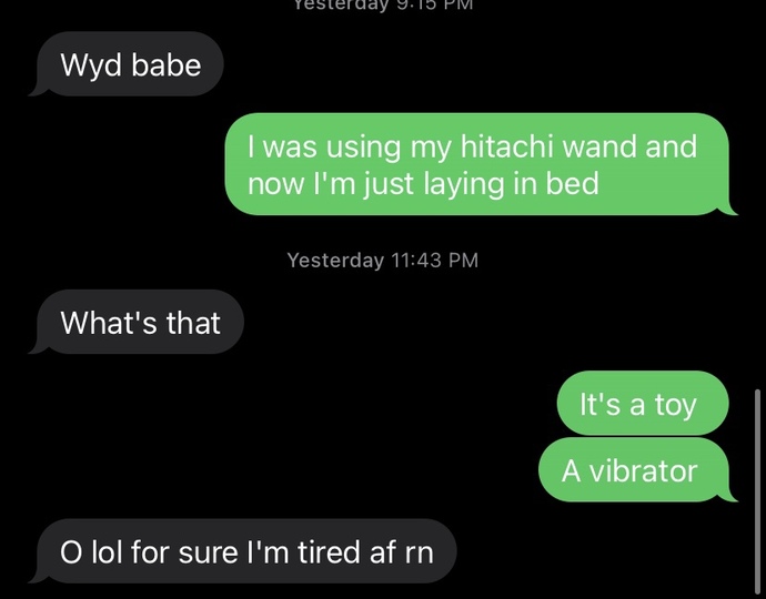 Am I over thinking his response?