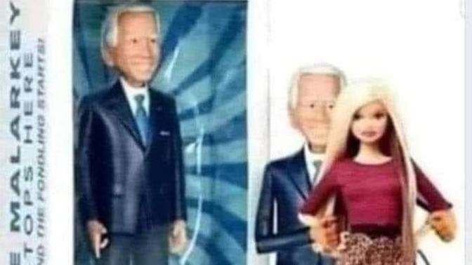 Have you seen the new Joe Biden Barbie Doll?