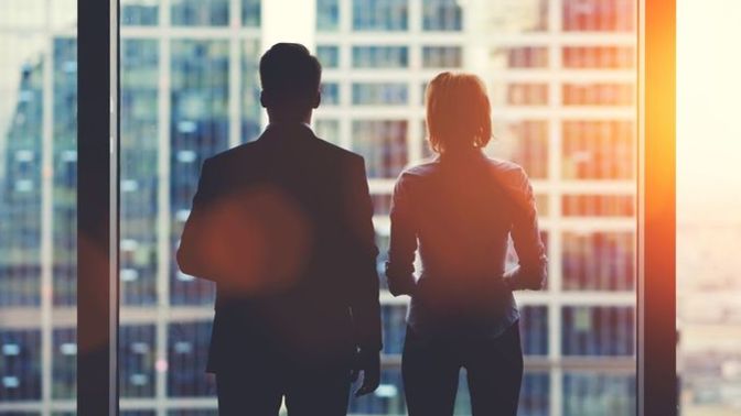 A married man or a married woman should never be alone in a room at work or anywhere out of public eye with a man or woman that isn't their spouse?