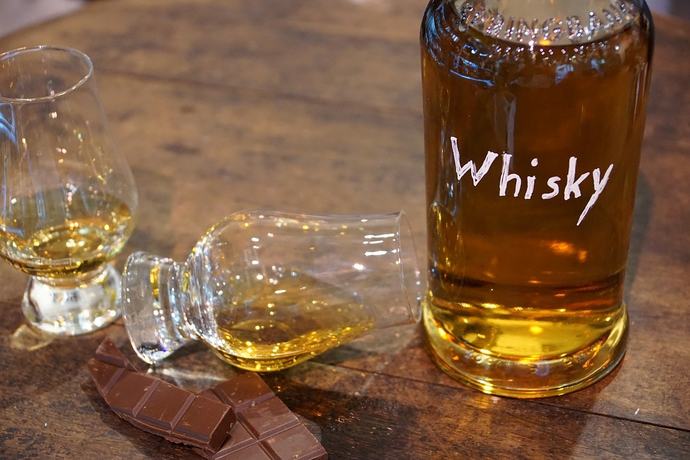 Who invented whiskey?
