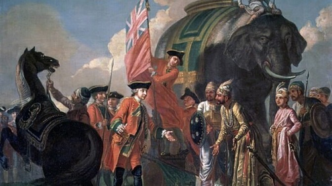 Do you know about the Battle of Plassey, which marked the beginning of English domination of India and the world in 1757?