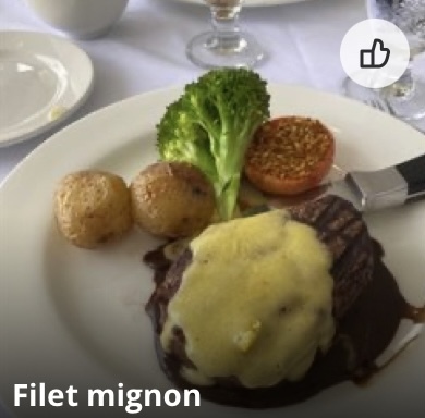 Would you rather have steak or salmon with shellfish?