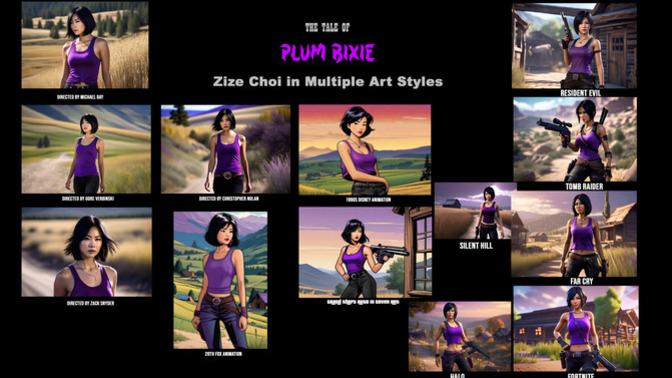 Which of these art styles do you feel works best for these characters?