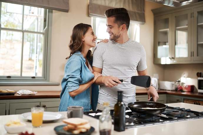 Do you like cooking with your partner or prefer to do it alone?