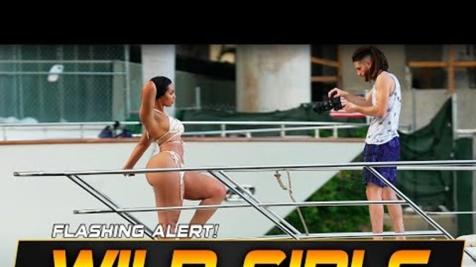 Why do women instantly begin to gyrate, twerk, shake their junk, and "woo hoo", the nano second they realize they are on camera?