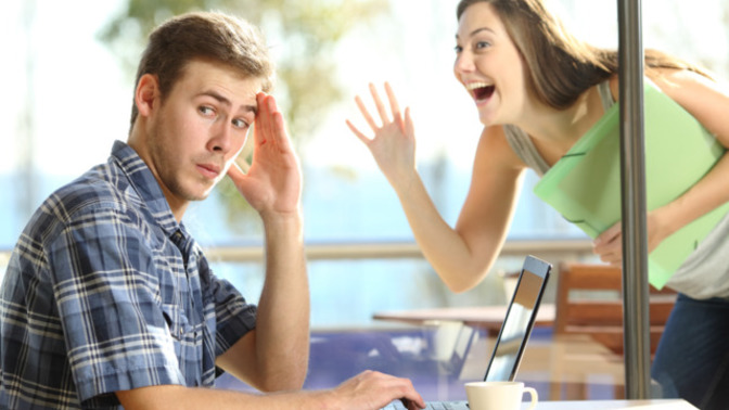 Is it reasonable or childish to ignore people once they're taken?