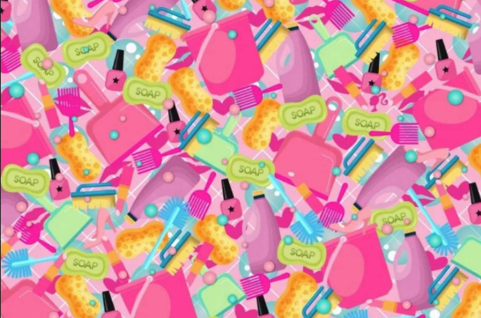 Can you spot the barbie under 30 seconds?