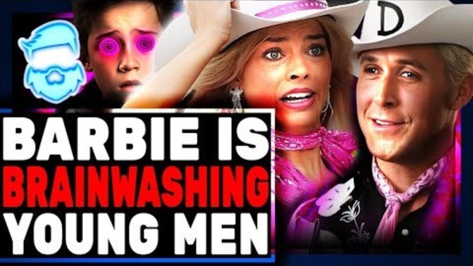 Paycho mom forces son to watch Barbie movie because she is afraid he will grow up to become Ken. Do you consider this to be political indoctrination?