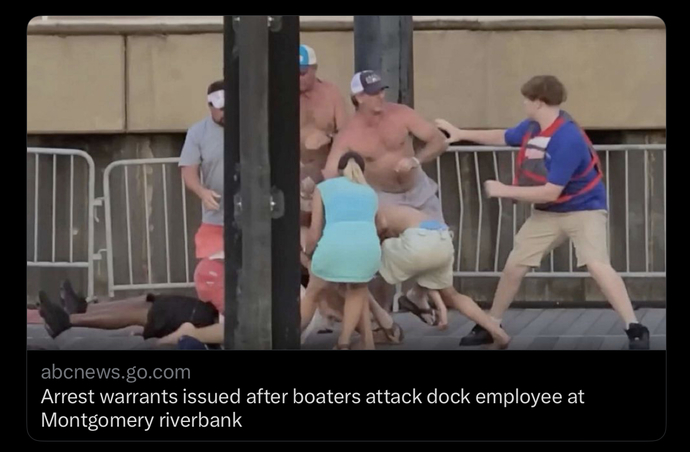 Isn’t this fight the most clear example of race relations in the US?
