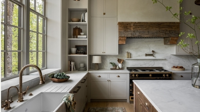 If you could buy any house and choose the interior design and built how would you want it?