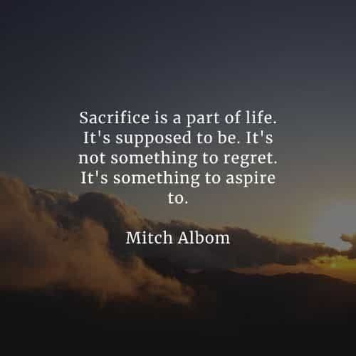 What or who would you sacrifice your life for?