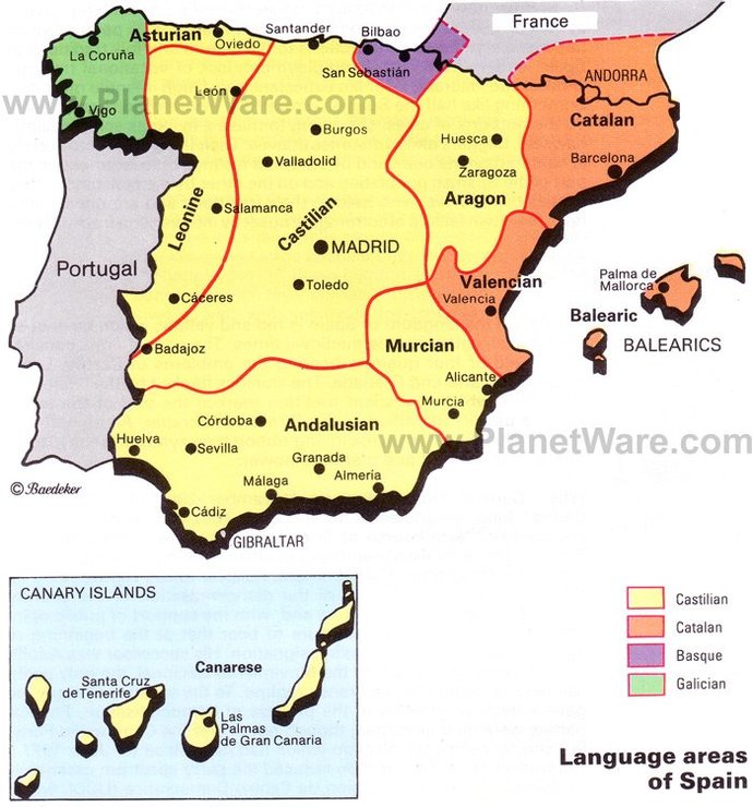 What languege should I learn if I move to spain?
