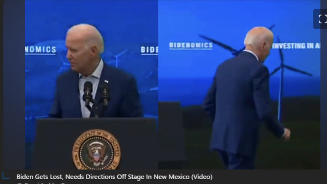 Watch these new videos from yesterday. Does it scare you that this man is the most powerful person and leader of the world?