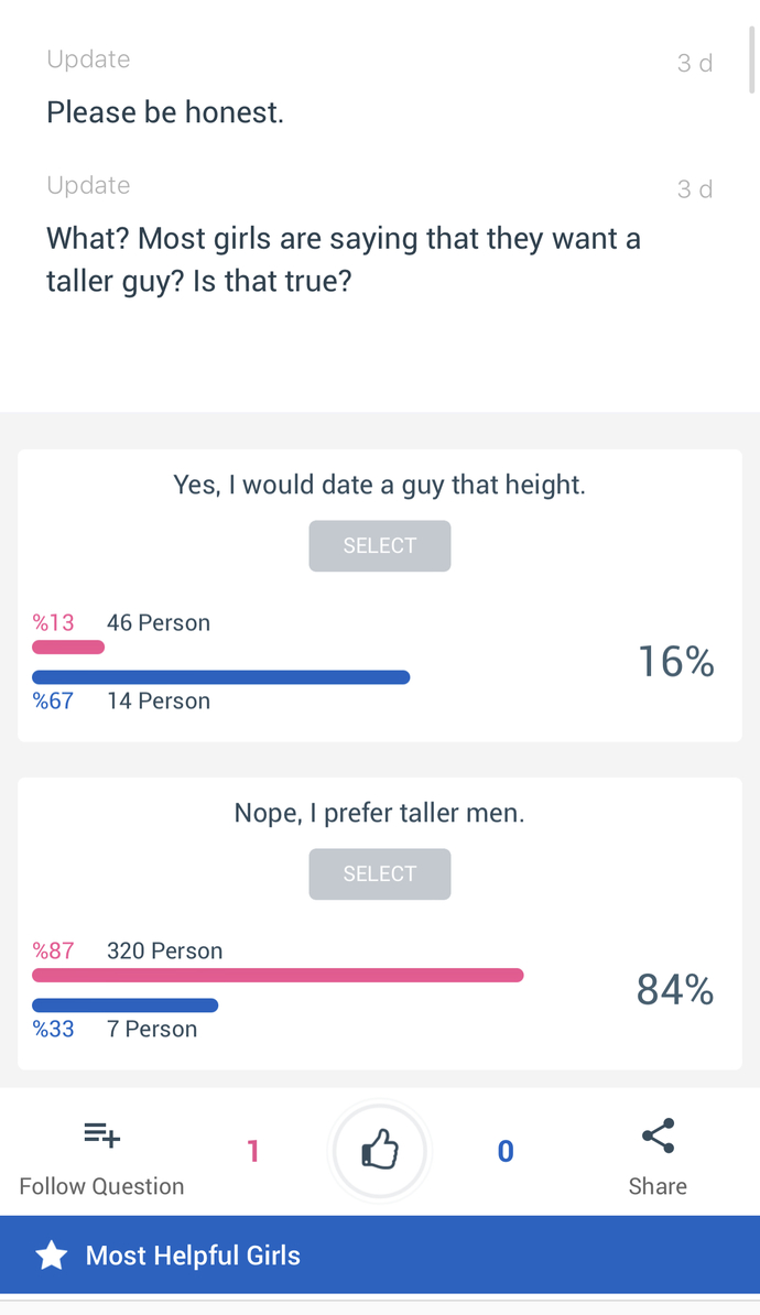 Do both of my questions I just asked recently prove that women are way more shallow than men are?